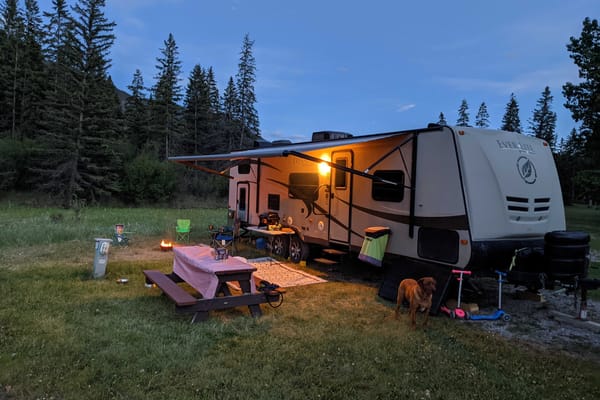 Hoglo's Evergreen Ever-lite Travel Trailer
