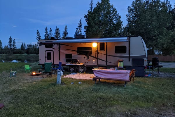 Hoglo's Evergreen Ever-lite Travel Trailer