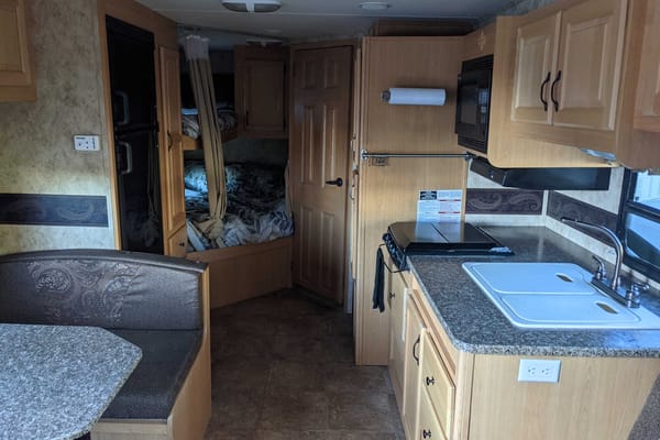 Hoglo's Evergreen Ever-lite Travel Trailer