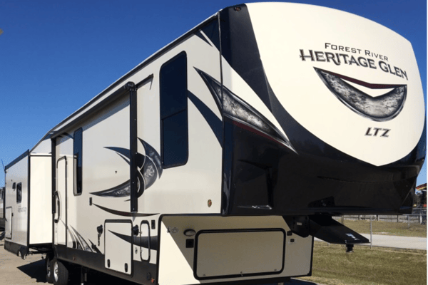 Rick 's Forest River Wildwood Heritage Glen LTZ Fifth Wheel