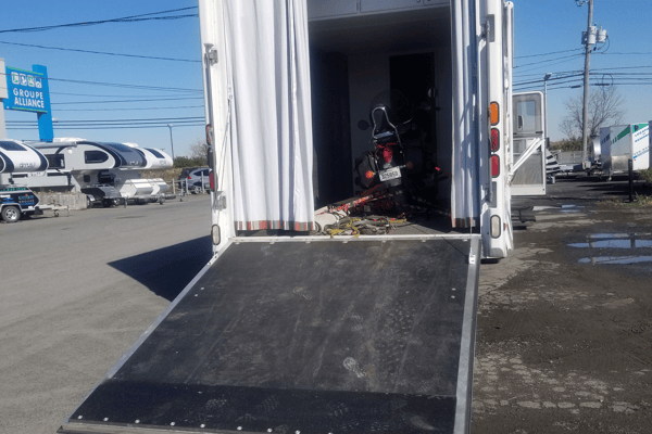 Class A Toyhauler 8 persons wheelchair access + garage for motorcycle, golfcart, ATV, 37 feet long
