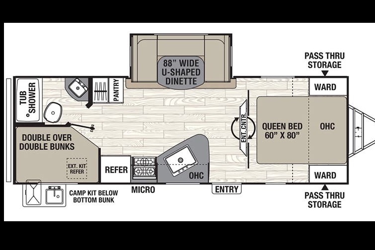 Kristen and Mike’s Coachmen 257 freedom express Travel Trailer