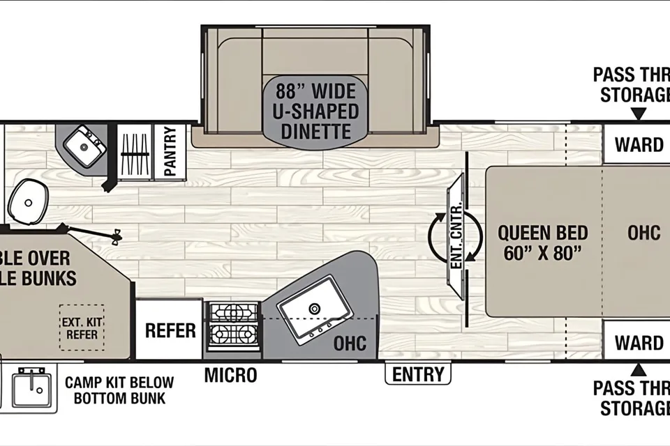 Kristen and Mike’s Coachmen 257 freedom express Travel Trailer
