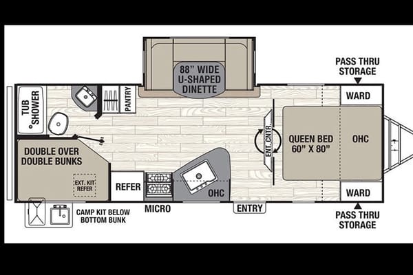 Kristen and Mike’s Coachmen 257 freedom express Travel Trailer