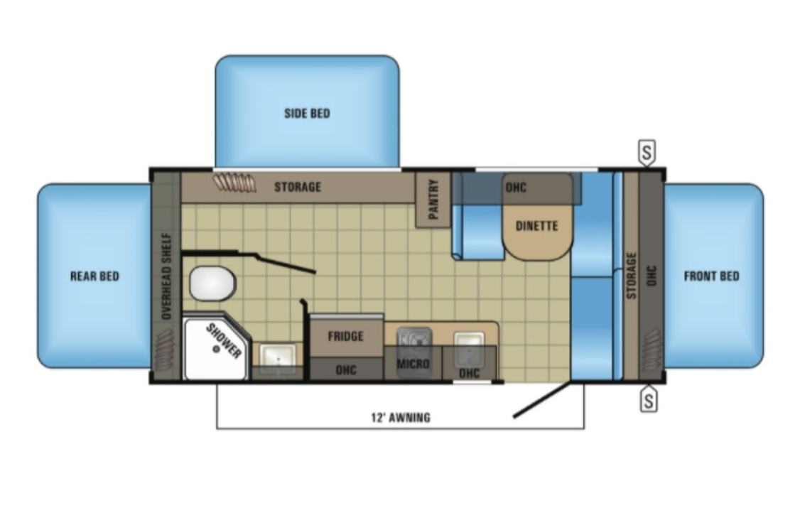 Sarah and Chris's Jayco 17FXD Hybrid