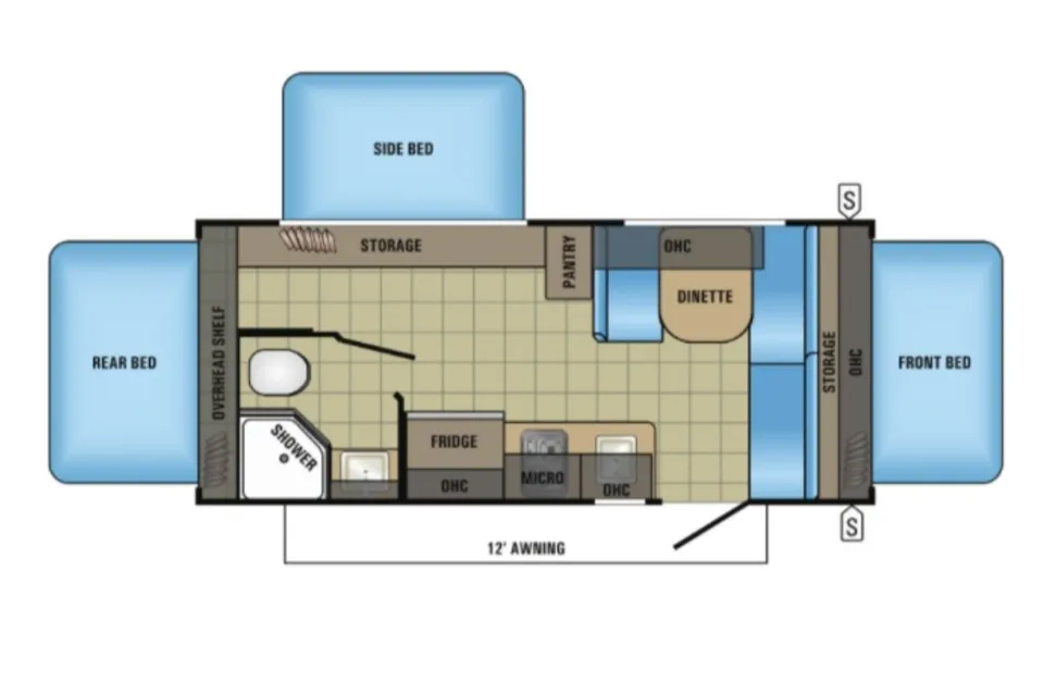 Sarah and Chris's Jayco 17FXD Hybrid