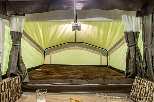 J&M's Palomino Real-Lite 12 FD Tent Trailer