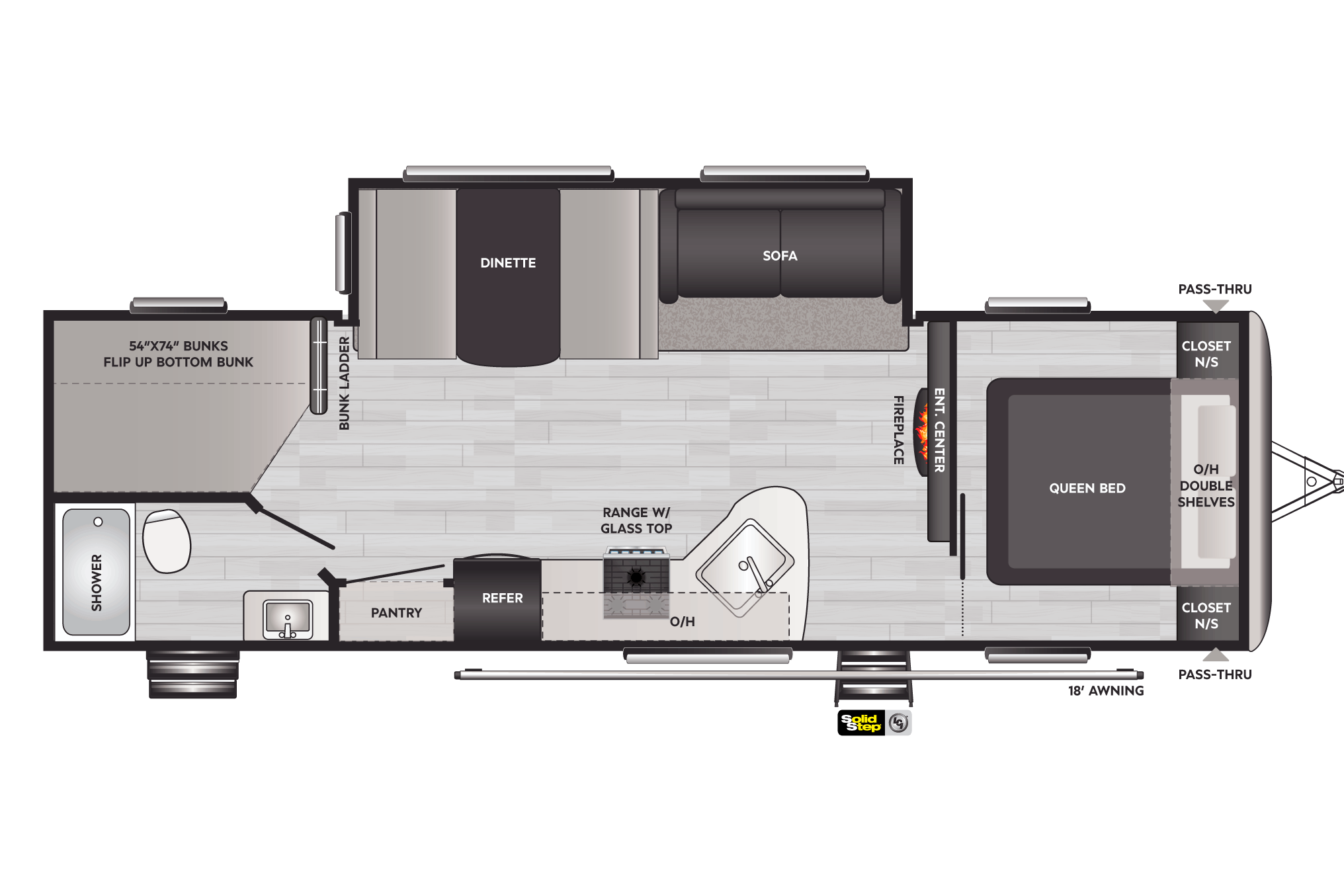 [19] Stress Free RVs - 2021 - XL Bunkhouse Springdale luxury