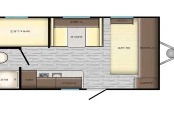 Family Friendly Bunkhouse 2
