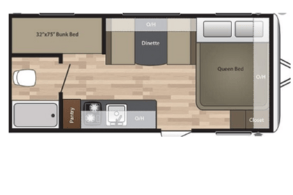 2019 Keystone Springdale SS Mini 1800 Travel Trailer