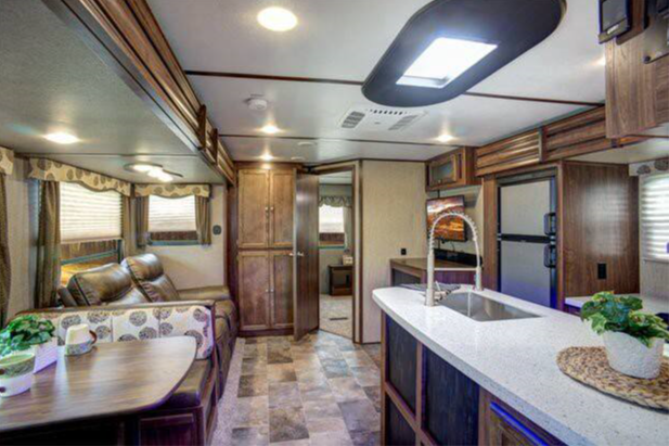 Available to deliver to your campground -  luxurious 2 private bedrooms 3 slides sleeps 6-8