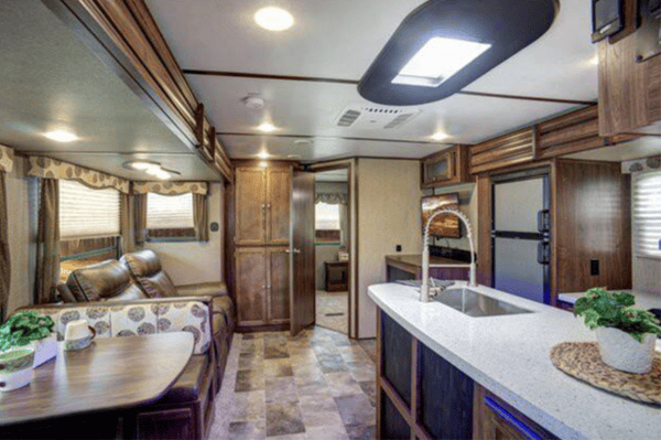 Available to deliver to your campground - luxurious 2 private bedrooms 3 slides sleeps 6-8