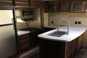 Available to deliver to your campground - luxurious 2 private bedrooms 3 slides sleeps 6-8