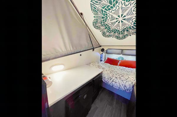“Astrid” 2 Person Coachmen Viking 9.0 TD Pop-Up Trailer