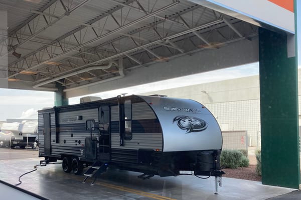 Heather's Forest River Grey Wolf Travel Trailer