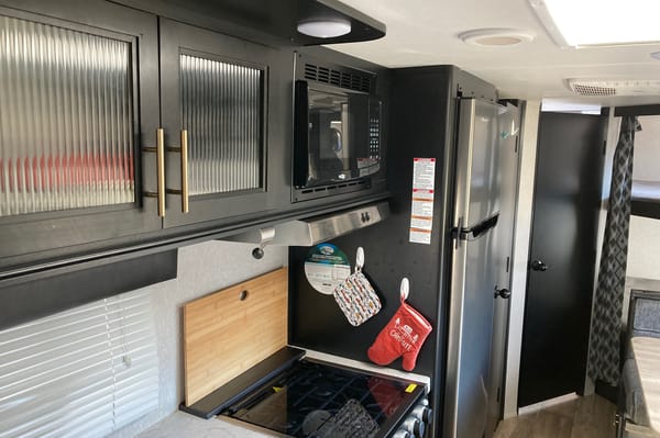 Heather's Forest River Grey Wolf Travel Trailer