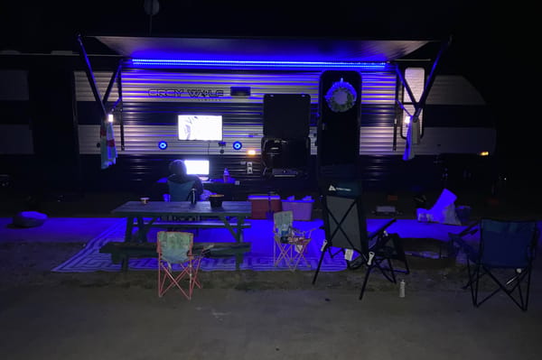 Heather's Forest River Grey Wolf Travel Trailer