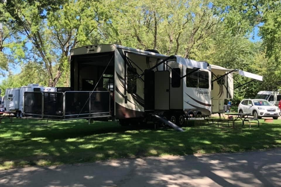 CJ's Forest River Vengeance Luxury Fifth Wheel