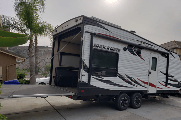 2017 Forest River Shockwave Toy Hauler