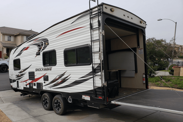 2017 Forest River Shockwave Toy Hauler