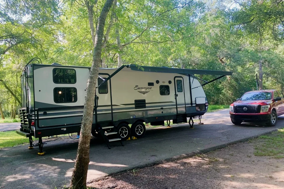 Means’ Forest River Surveyor Travel Trailer