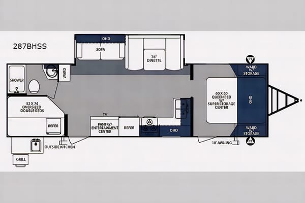 Means’ Forest River Surveyor Travel Trailer