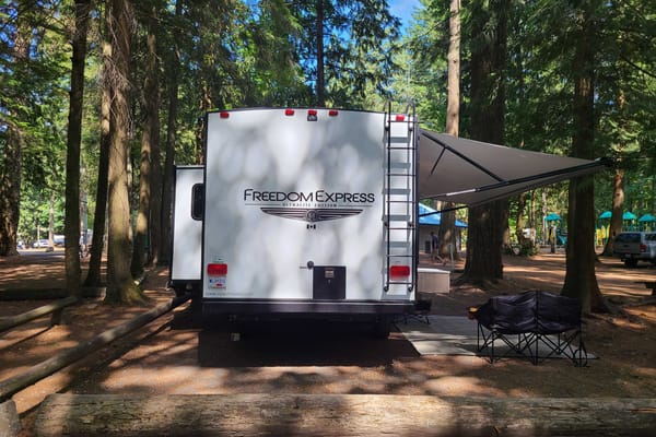 Frank and Karla's Ultralight 26' bunkhouse