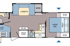 Culls Coleman family camper