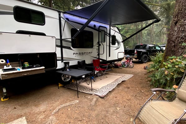 Lisa's Keystone Passport Ultra-lite Travel Trailer