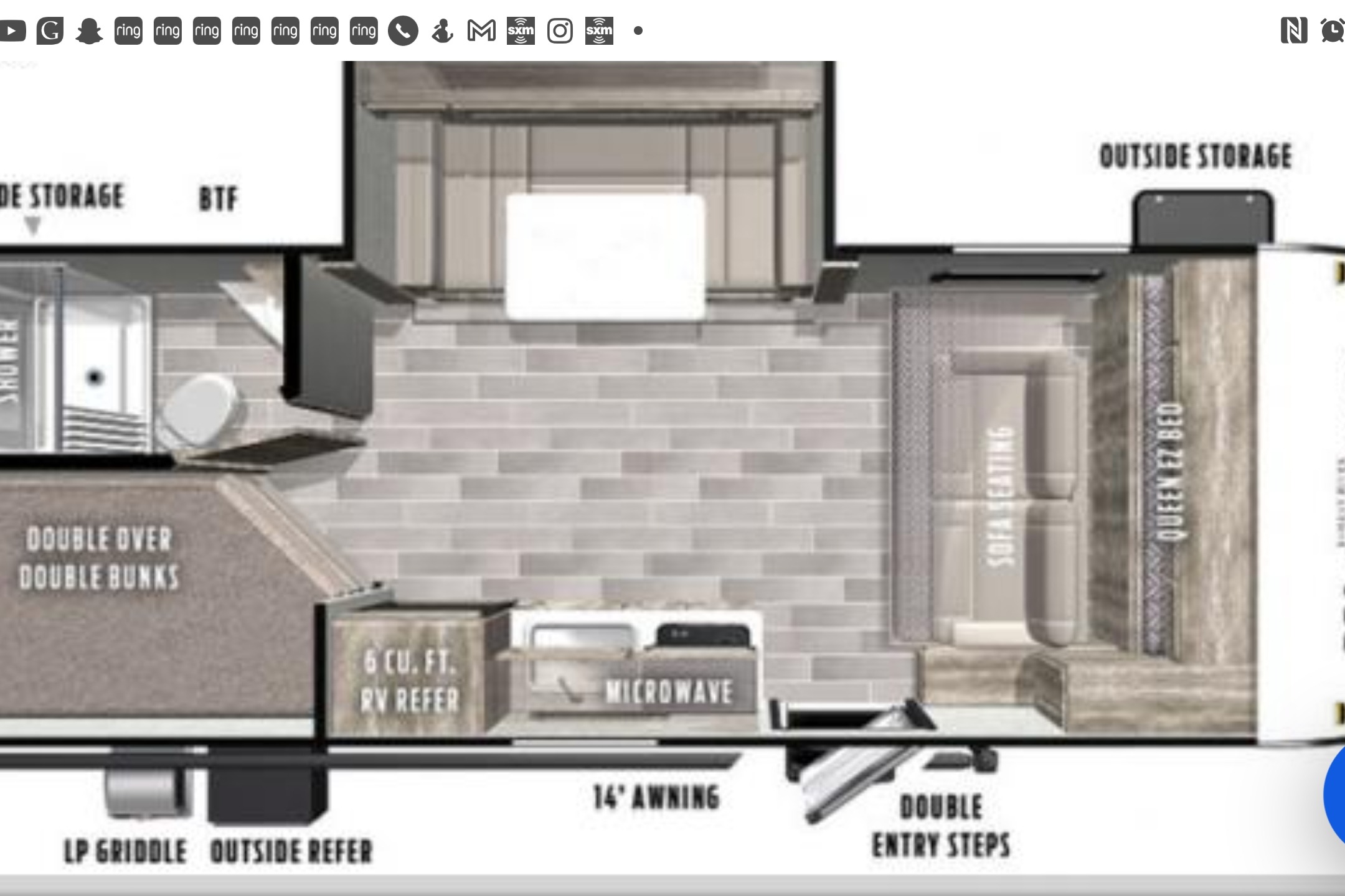 Jason & Jen's 2021 Forest River Wildwood Platinum FSX Travel Trailer