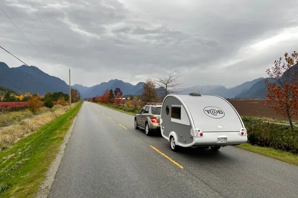 t@b teardrop by Shams Adventure in BC
