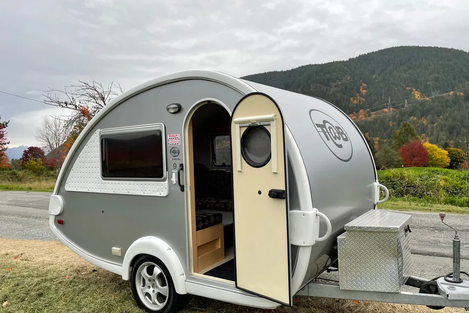t@b teardrop by Shams Adventure in BC