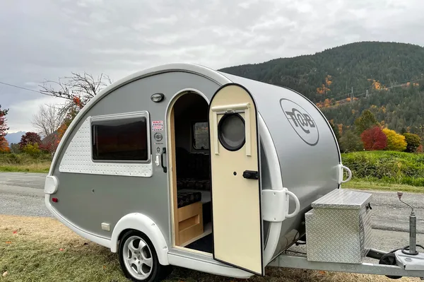 t@b teardrop by Shams Adventure in BC