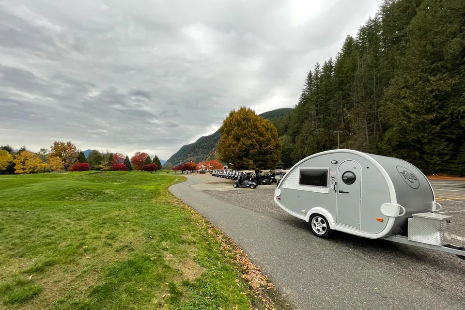 t@b teardrop by Shams Adventure in BC