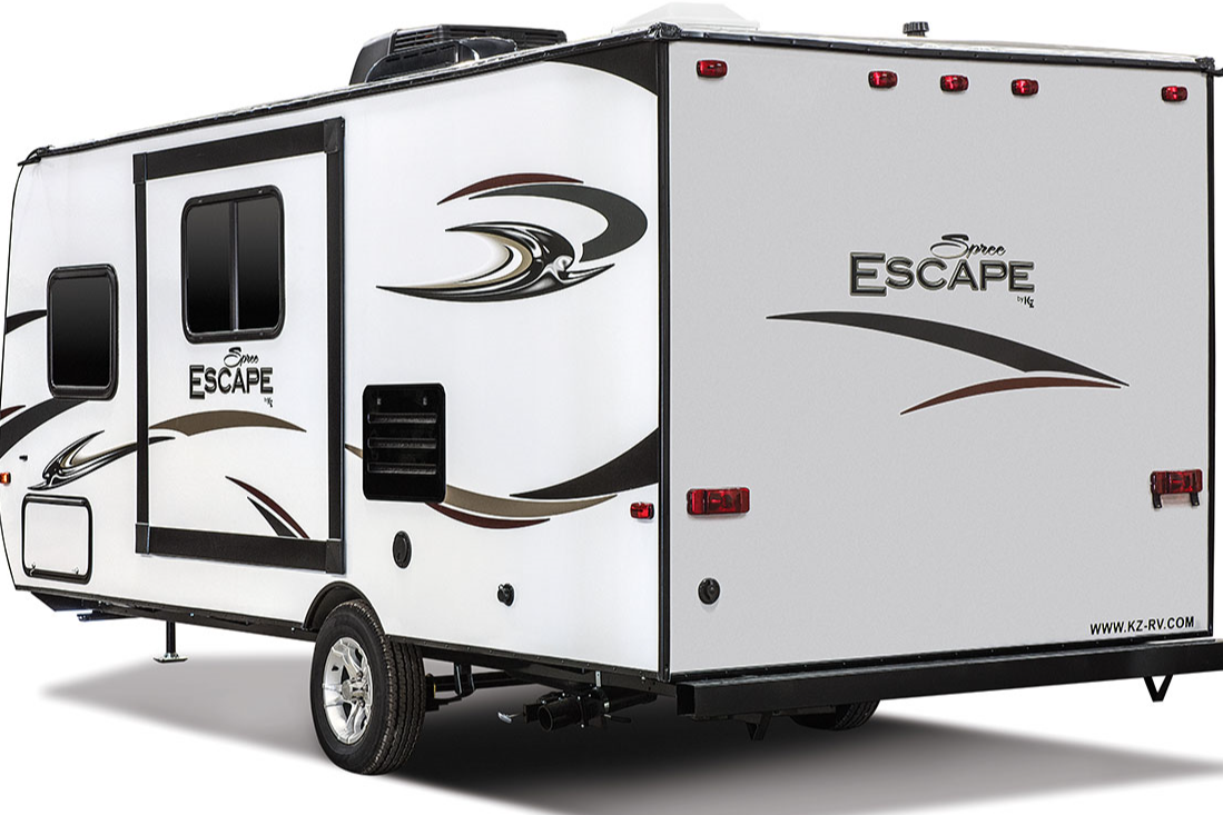 Light and super easy pulling family camping trailer