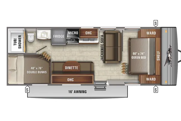 Fabio's Jayco Jay Flight 264 bunk house Travel Trailer