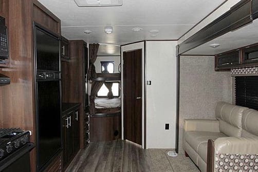 Camping in comfort