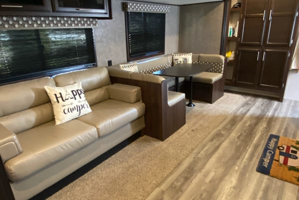 Camping in comfort