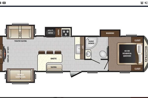 Alicia's Keystone Sprinter Travel Trailer