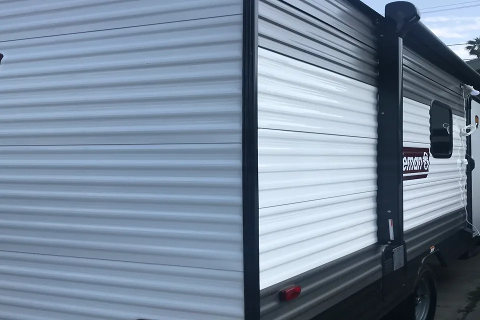 Irma's Coleman Lantern  Tent Trailer