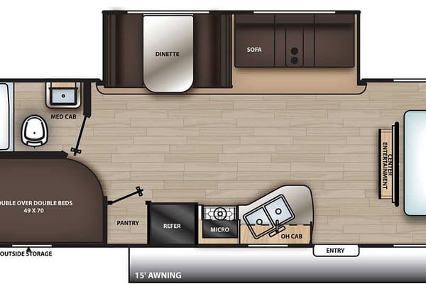 D's Coachmen Catalina 265bhs Travel Trailer