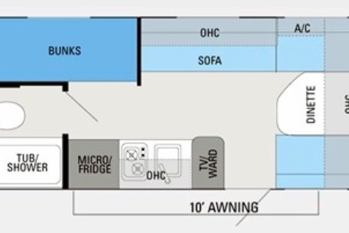 SUV & MINIVAN towable. GVWR under  3500lbs 4&7 pin. Bunk bed  Jayco Jay flight swift   Trailer
