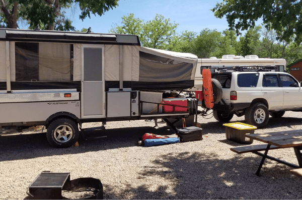 Tomie's Evolution E2 Fleetwood Evolution E2 Tent Trailer