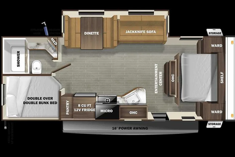 william's Jayco Starcraft 26BHS Travel Trailer