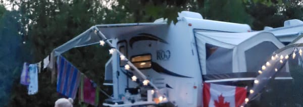 Terri's Rockwood Roo Cottage on wheels