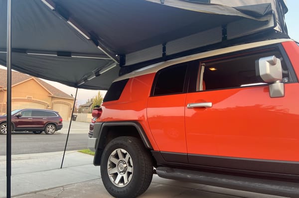 Toyota 4x4 & Camping Tent & Gear