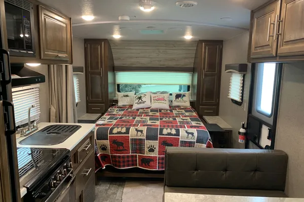 Sharley’s Lake Escape Forest River Rockwood Mini Lite Travel Trailer