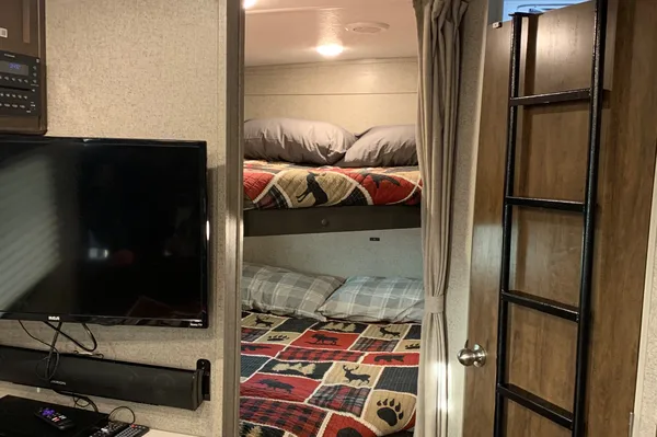 Sharley’s Lake Escape Forest River Rockwood Mini Lite Travel Trailer
