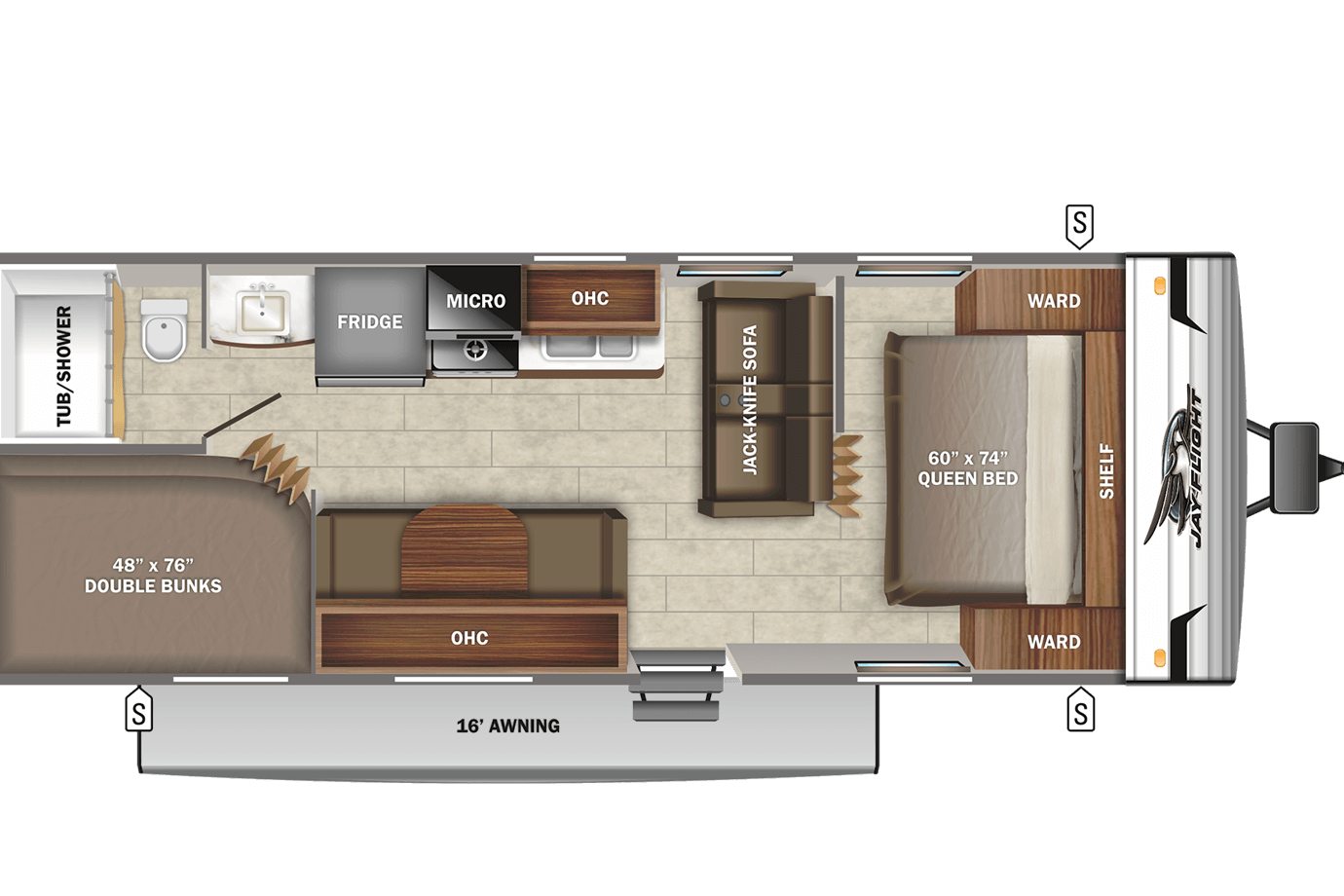 2022 Jayco 264BH Travel Trailer