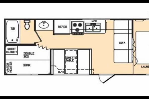 Tilman's Thor Thor Wanderer 260BH Travel Trailer